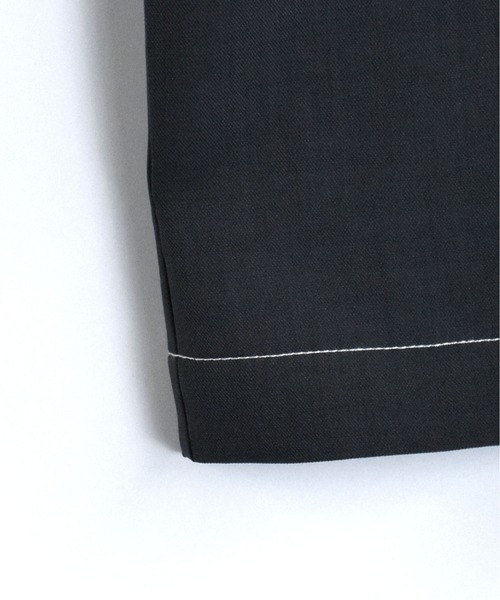 「Starting Over」 「HALHAM」7分袖シャツ L グレー メンズ_画像5