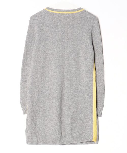 「REBECCA MINKOFF」 ニットワンピース MEDIUM グレー レディース_画像2