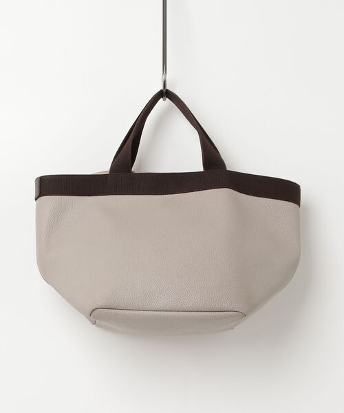 Herve Chapelier（エルベシャプリエ） ハンドバッグ - グレー