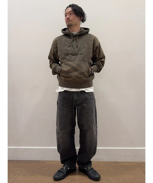 ≒JOY 初期 パーカー Lサイズ GAP（ギャップ） パーカー ヴィンテージソフト オーバーサイズ GAPロゴ