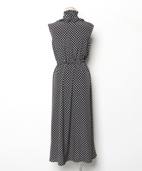 「LOULOU WILLOUGHBY」 ノースリーブワンピース 1 ブラック レディース_画像2