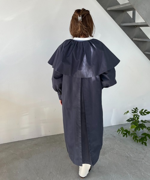 「DOUX ARCHIVES」 コート FREE ネイビー レディース_画像6