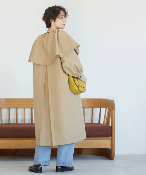 「DOUX ARCHIVES」 コート FREE ネイビー レディース_画像8