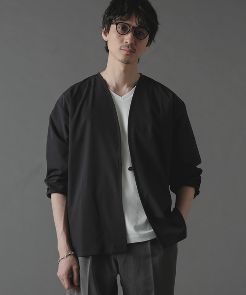 NANO universe（ナノ・ユニバース） ジャケット M ブラック メンズ