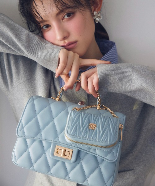 VIS（ビス） ショルダーバッグ バッグ チェーンハンドルキルティング