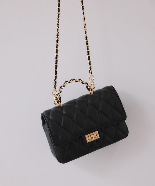 VIS（ビス） ショルダーバッグ バッグ チェーンハンドルキルティング