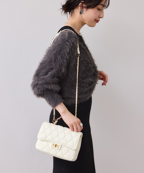 VIS（ビス） ショルダーバッグ バッグ チェーンハンドルキルティング