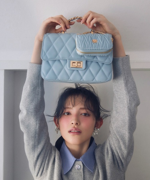 VIS（ビス） ショルダーバッグ バッグ チェーンハンドルキルティング