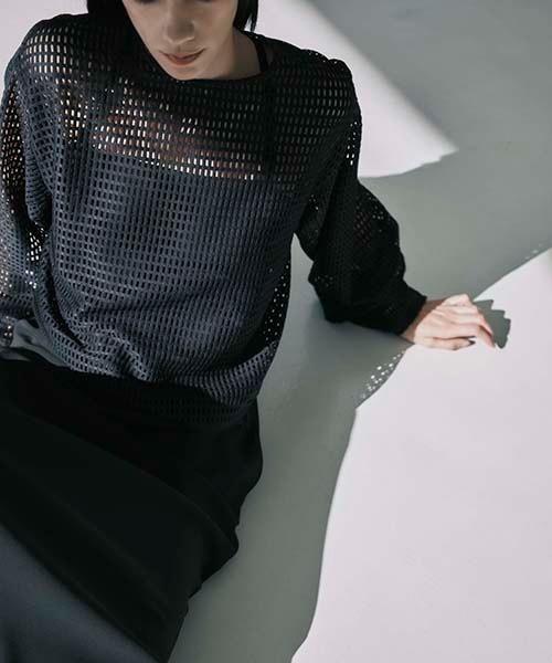 「MIESROHE」 キャミソールワンピース FREE ブラック レディース_画像2