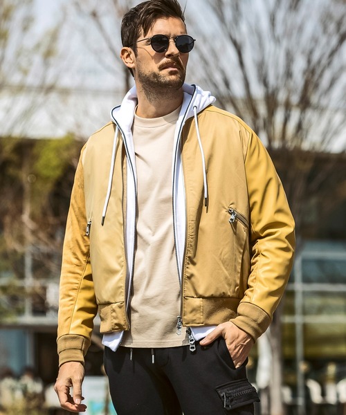 [1piu1uguale3 RELAX] блузон S черный мужской 