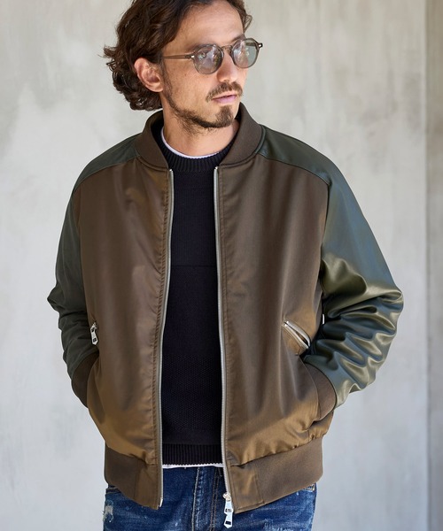 [1piu1uguale3 RELAX] блузон S черный мужской 