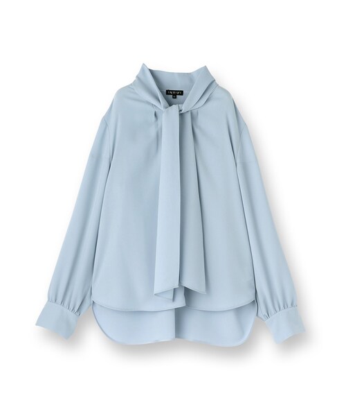 INDIVI（インディヴィ） ブラウス シャツ 「セレモニー／洗える