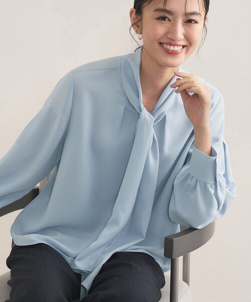 未使用✨セオリー ボウタイ ジョーゼットブラウス PRIME GGT 未使用✨セオリー ボウタイ ジョーゼットブラウス PRIME GGT セオリー