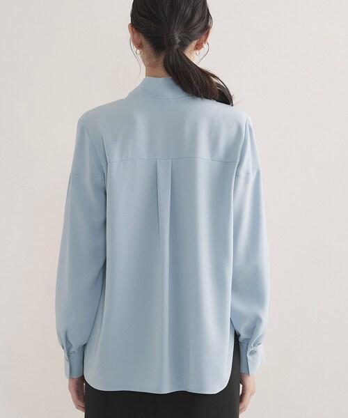 INDIVI（インディヴィ） ブラウス シャツ 「セレモニー／洗える