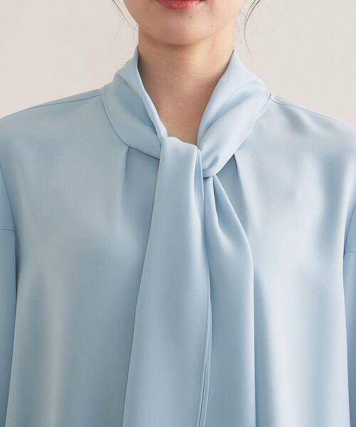 INDIVI（インディヴィ） ブラウス シャツ 「セレモニー／洗える