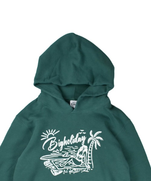 TMT スウェットパーカー【薄手】 TMT パーカー 「TMT/ティーエムティー」VINTAGE SWEAT HOODIE TROPICAL