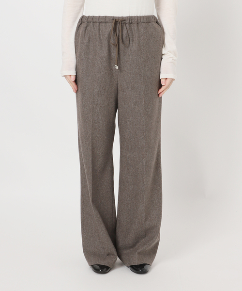 IENA（イエナ） パンツ 「追加」ウォッシャブル ツイードイージー