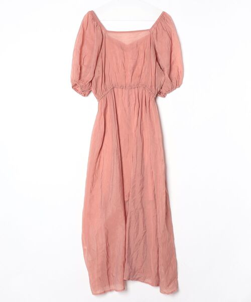 Chico（チコ） 7分袖ワンピース FREE ピンク レディース : ZOZOTOWN