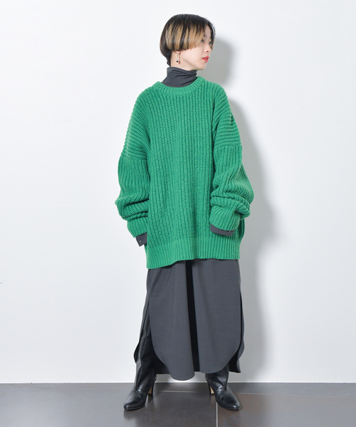 CITYSHOP（シティショップ） 長袖ワンピース 38 ブラック レディース