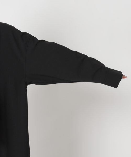 「CITYSHOP」 長袖ワンピース 38 ブラック レディース_画像6