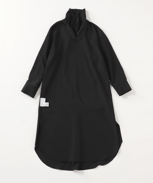 「CITYSHOP」 長袖ワンピース 38 ブラック レディース_画像7