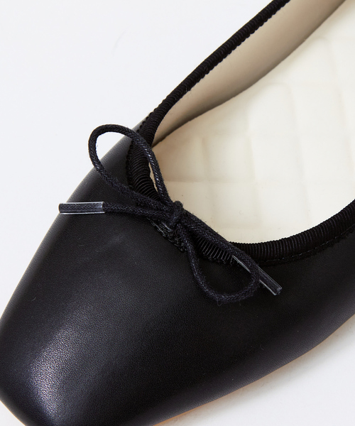 「PICHE ABAHOUSE」 バレエシューズ 37 クリーム レディース_画像5