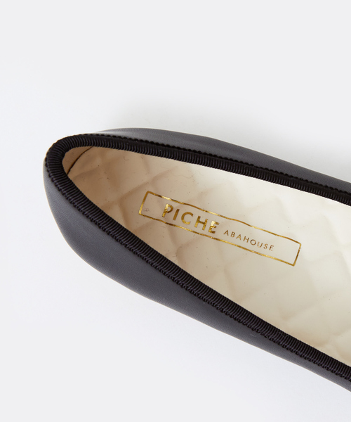 「PICHE ABAHOUSE」 バレエシューズ 37 クリーム レディース_画像8