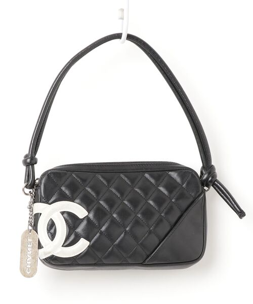 美品/入手困難✨シャネル カンボンライン ココマーク マテラッセ ブラック CHANEL（シャネル） カンボンライン ココマーク ハンドバッグ