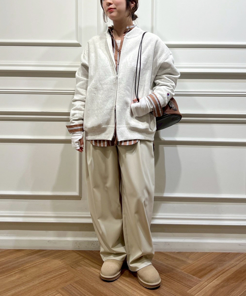 FRAMeWORK（フレームワーク） パーカー Champion 別注リバースウィーブ