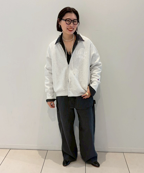 FRAMeWORK（フレームワーク） パーカー Champion 別注リバースウィーブ