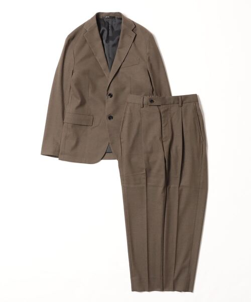 J*U様 BEAUTY&YOUTH セットアップ カジュアルスーツ オリーブ X BEAUTY＆YOUTH UNITED ARROWS セットアップ X-LARGE オリーブ メンズ