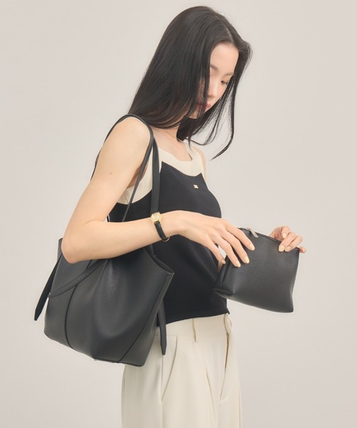 「NEUNA」 トートバッグ FREE モカ レディース_画像8