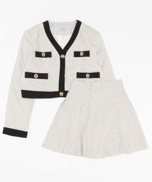 「Jasmine Grandiflorum」 セットアップ SMALL グレー レディース_画像3