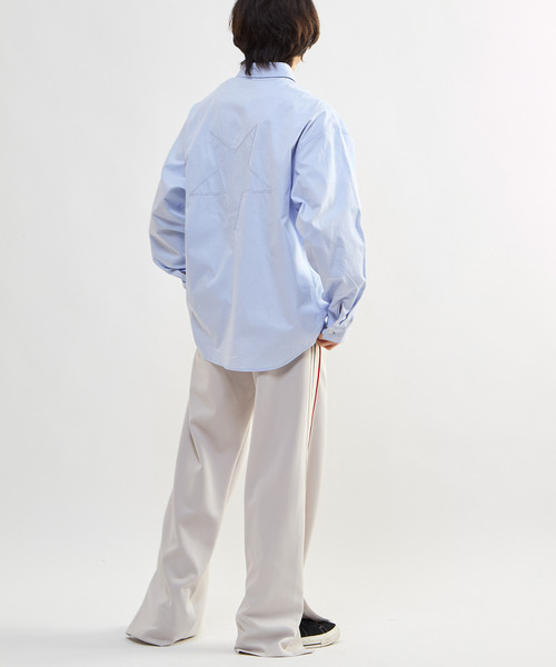 CONVERSE TOKYO パンツ SIDE LINE LOOSE TRACK PANTS レディース