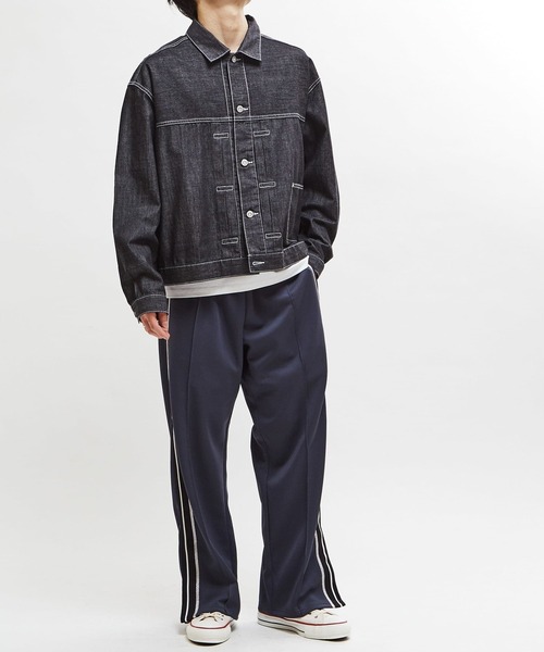 CONVERSE TOKYO パンツ SIDE LINE LOOSE TRACK PANTS レディース