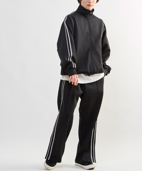 CONVERSE TOKYO パンツ SIDE LINE LOOSE TRACK PANTS レディース