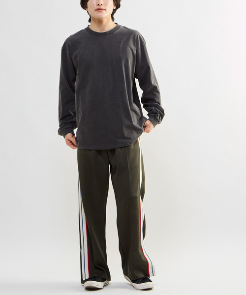 CONVERSE TOKYO パンツ SIDE LINE LOOSE TRACK PANTS レディース