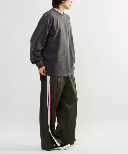 CONVERSE TOKYO パンツ SIDE LINE LOOSE TRACK PANTS レディース