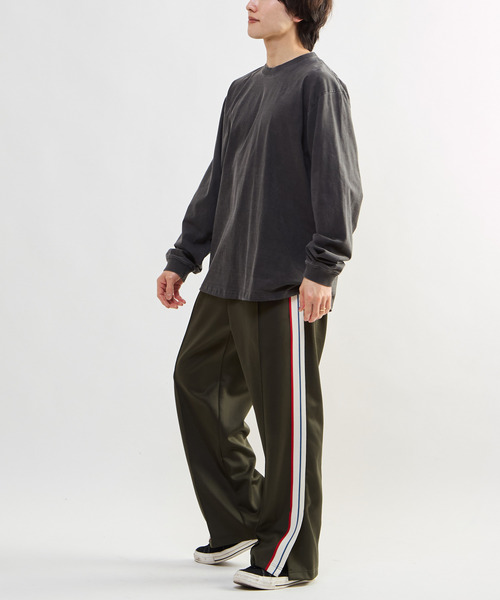 CONVERSE TOKYO パンツ SIDE LINE LOOSE TRACK PANTS レディース