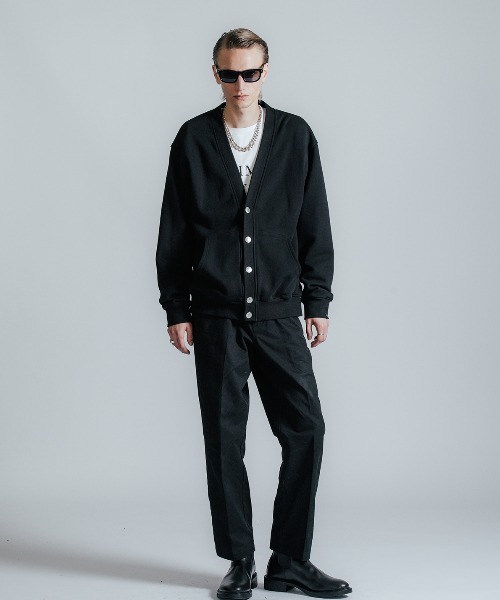 美品　クライミー　カーディガン　ブラック　CRIMIE CRIMIE（クライミー） カーディガン CRIMIE RIDERS CARDIGAN SWEAT