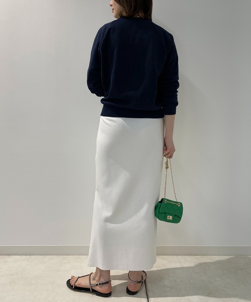 「LOUNGEDRESS」 スウェットカットソー FREE チャコールグレー レディース_画像7