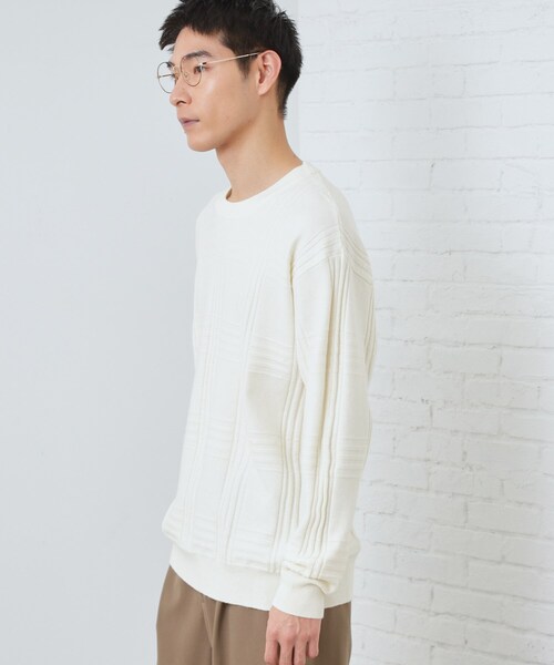 THE SHOP TK セーター ニット 「優しい肌触り」カシミヤタッチ