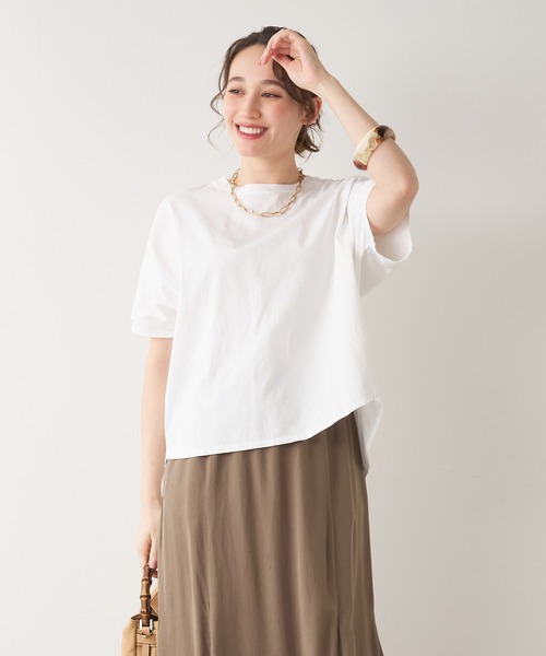 「MICA&DEAL」 半袖Tシャツ FREE ダークネイビー レディース_画像2