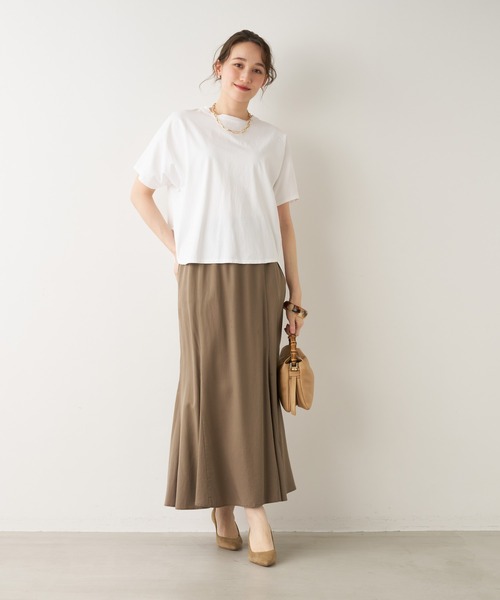 「MICA&DEAL」 半袖Tシャツ FREE ダークネイビー レディース_画像3