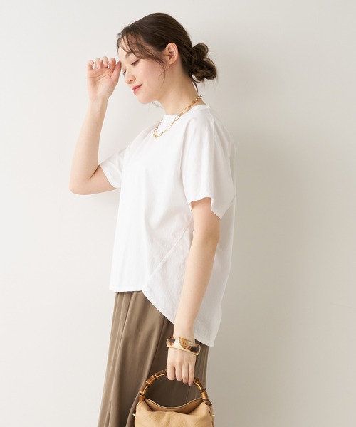 「MICA&DEAL」 半袖Tシャツ FREE ダークネイビー レディース_画像5