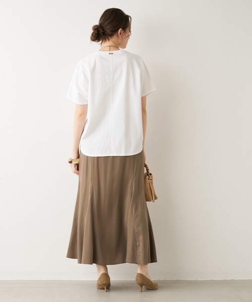 「MICA&DEAL」 半袖Tシャツ FREE ダークネイビー レディース_画像7