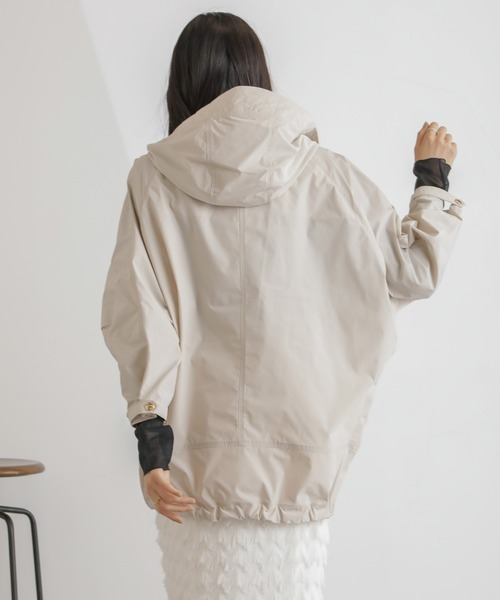 【美品】WOOLRICH ウールリッチ　ブルゾン　ベージュ　スタジャン　S WOOLRICH（ウールリッチ） ブルゾン S ライトベージュ レディース