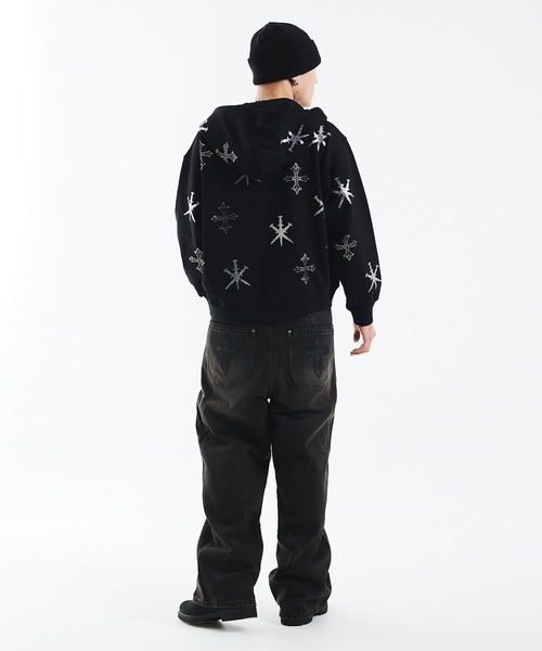 UNKNOWN LONDON（アンノウンロンドン） パーカー ジップフーディ