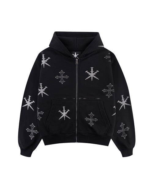 UNKNOWN LONDON（アンノウンロンドン） パーカー ジップフーディ