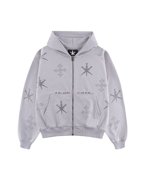 UNKNOWN LONDON（アンノウンロンドン） パーカー ジップフーディ
